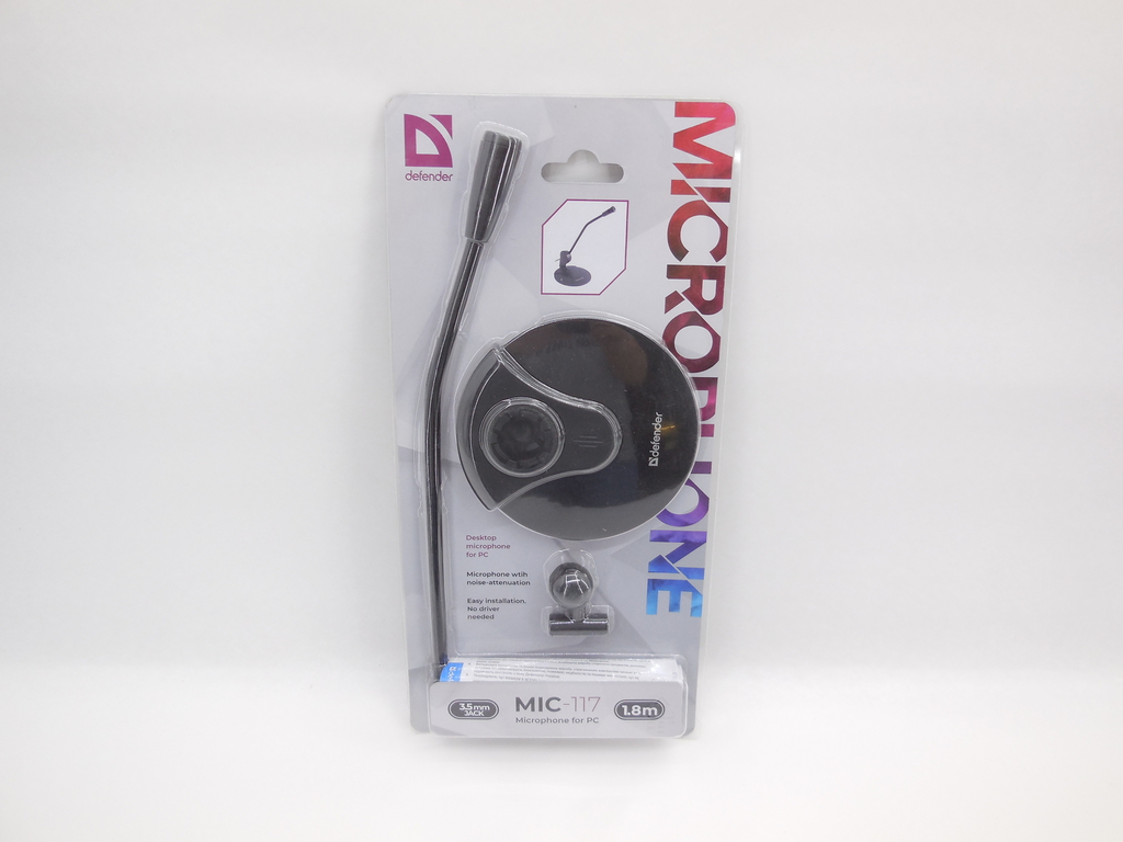 Микрофон настольный Defender MIC-117 - Pic n 309080