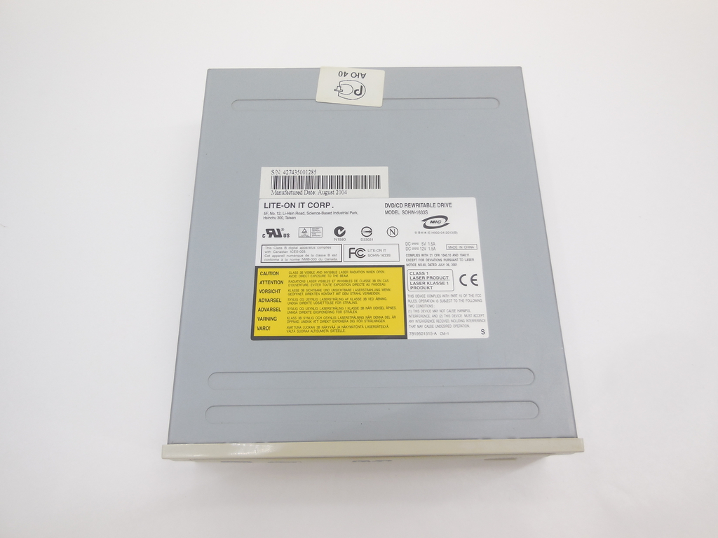 Оптический привод (Раритетный) IDE DVD±R/RW & CDRW LITE-ON SOHW-1633S - Pic n 309124