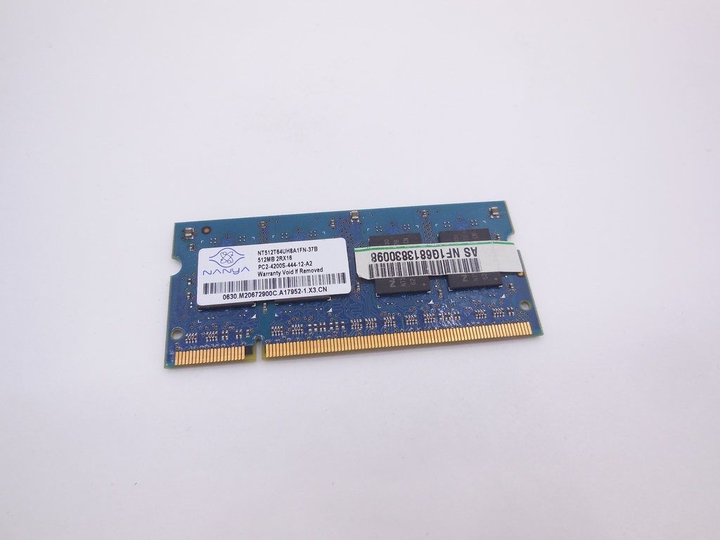 Модуль памяти SO-DIMM Nanya 512 МБ DDR2 533 МГц SODIMM CL4 NT512T64UH8A1FN-37B - Pic n 309252