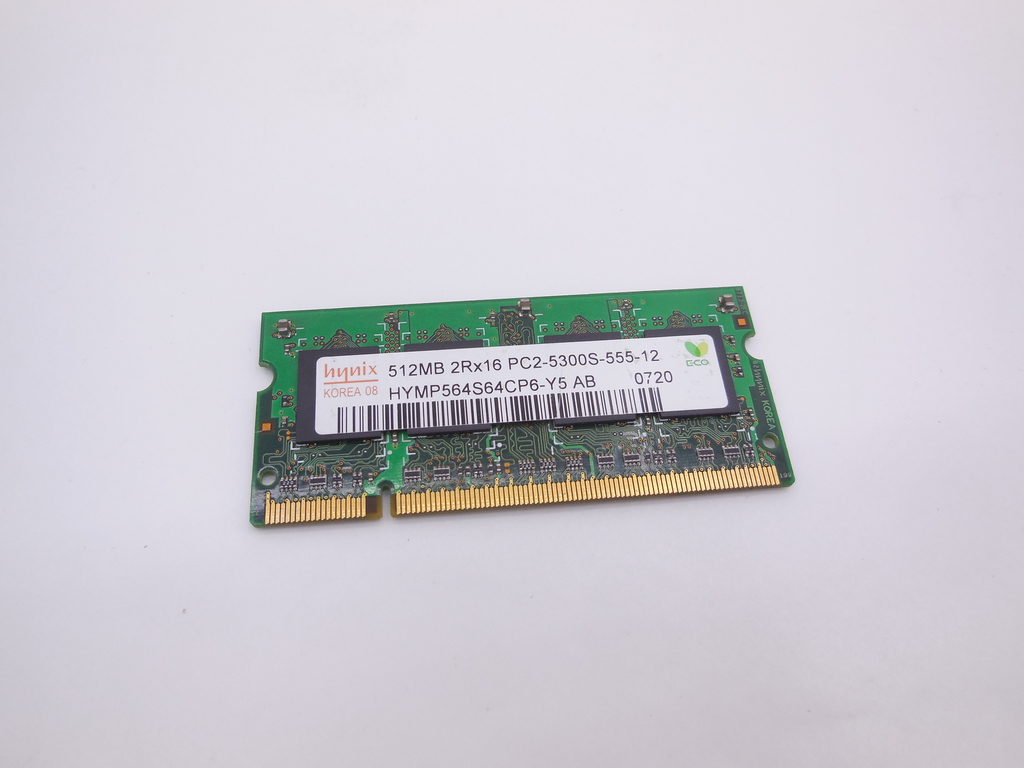 Модуль памяти SO-DIMM Hynix 512 МБ DDR2 667 МГц SODIMM CL5 HYMP564S64CP6-Y5 AB - Pic n 309253