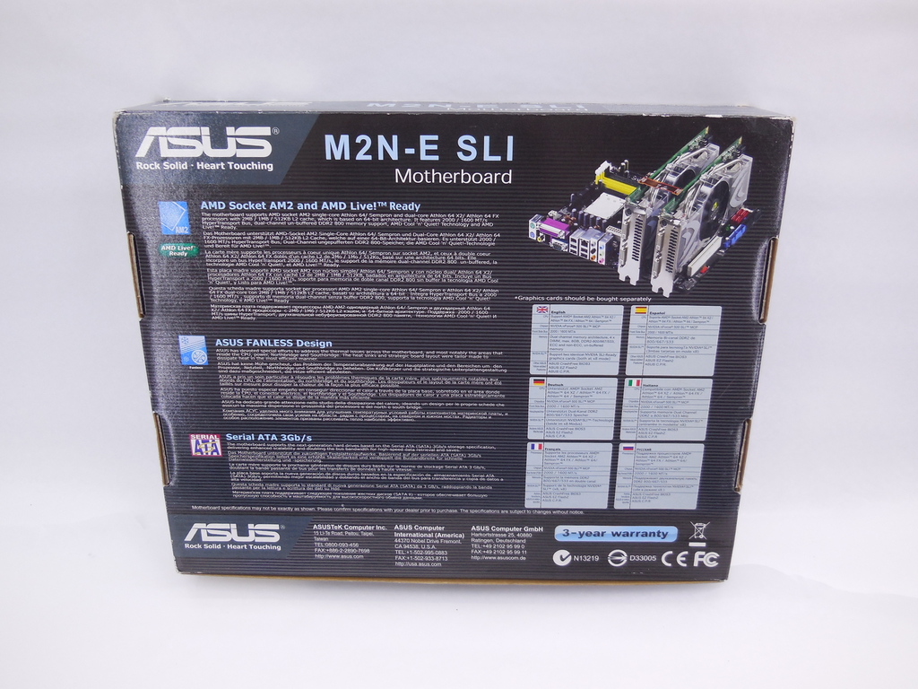 Материнская плата Socket AM2 ASUS M2N-E SLI - Pic n 309632