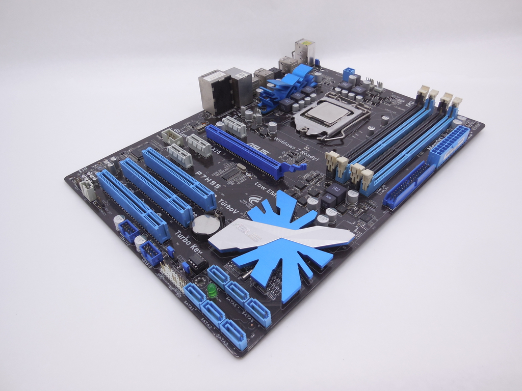 Материнская плата Socket 1156 ASUS P7H55 + Процессор Intel Core i3 550 - Pic n 309633