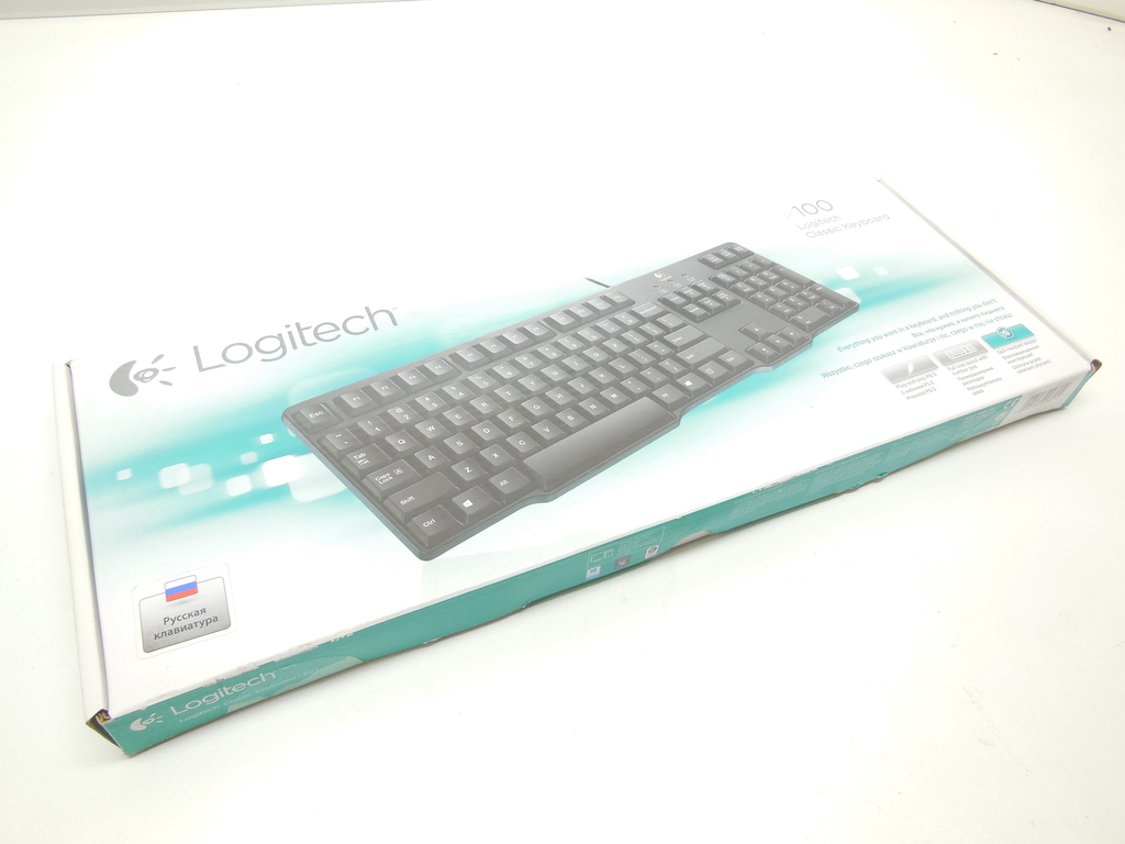Клавиатура Logitech Classic Keyboard K100 влагозащита - Pic n 310198