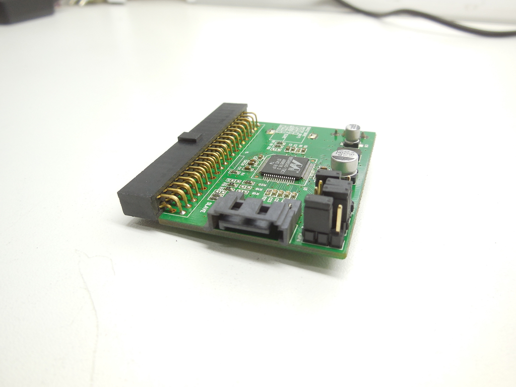 Контроллер IDE 40 pin to 2x SATA-II Marvel 88SA8040-TBC1 - Pic n 310268