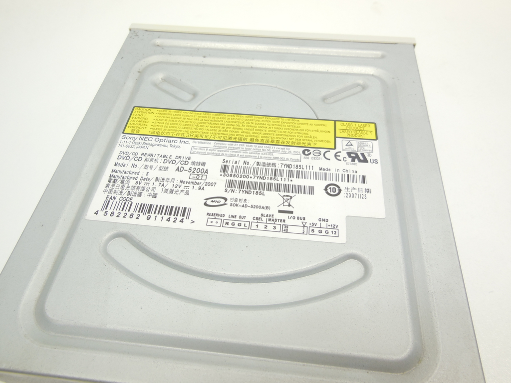 Легенда! Привод DVD±RW Optiarc AD-5200A - Pic n 310290