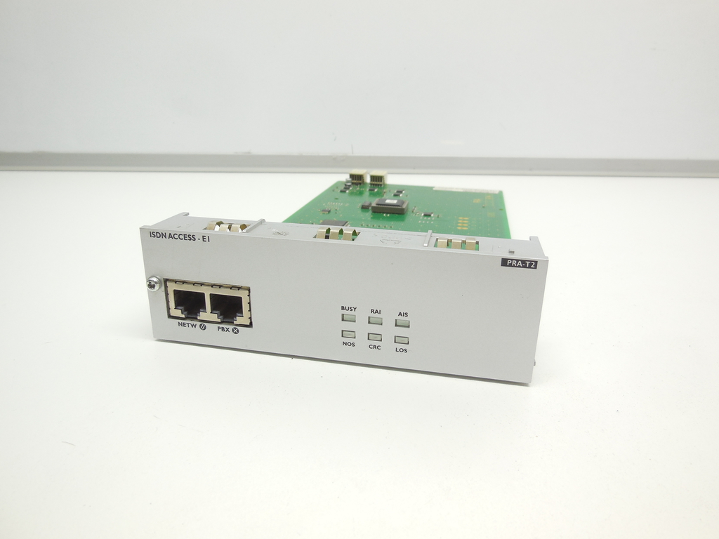 Плата интерфейса потока E1 ISDN Access-E1 PRA-T2 для АТС Alcatel-Lucent OmniPCX 3EH72007JEAA, 3EH76037AAJB 01 PRA-T2 - Pic n 310338