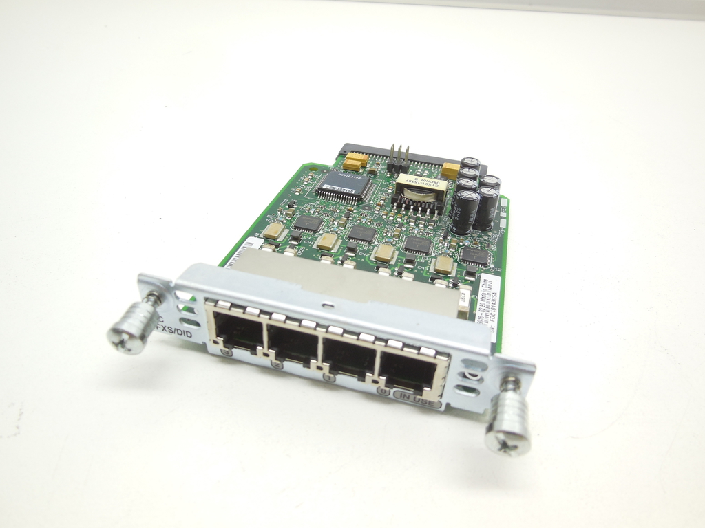 Модуль Cisco VIC-4FXS/DID, 4 порта RJ-11 (RJ-12) - Pic n 310393