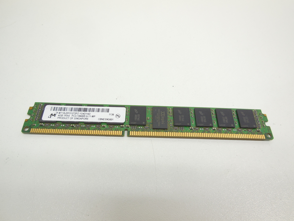Серверная память DDR3 REG 4GB Micron MT18JSF51272PZ - Pic n 310413