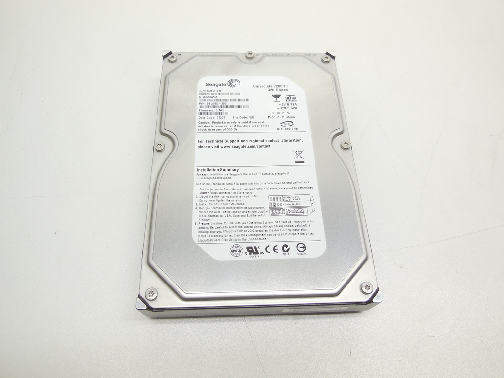 Жесткий диск 3.5 IDE 320GB Seagate - Pic n 276276