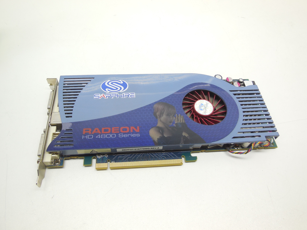 Видеокарта PCI-E Sapphire Radeon HD 4850 1Gb, 256bit, DDR3, 2xDVI-I, TV-Out, Питание 6pin Немного шумит кулер - Pic n 310657