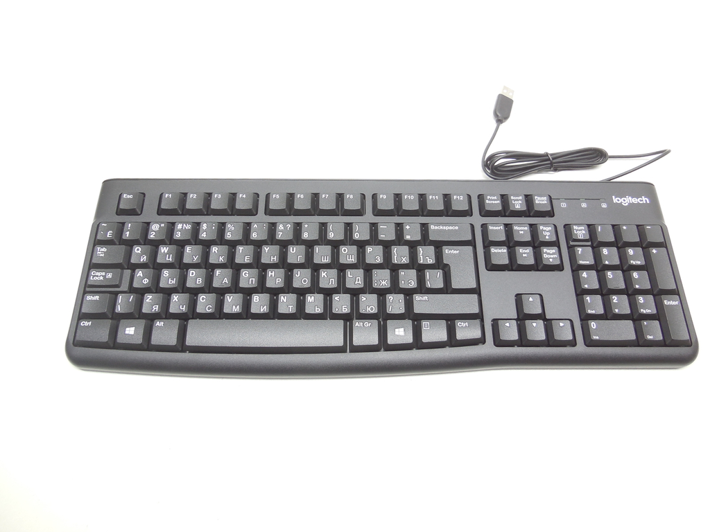 Клавиатура LOGITECH K120 USB черная - Pic n 310664