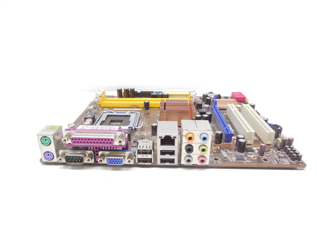 Материнская плата ASUS P5KPL-AM rev 2.05G, Socket LGA775 Рамка задних портов в комплекте - Pic n 307563