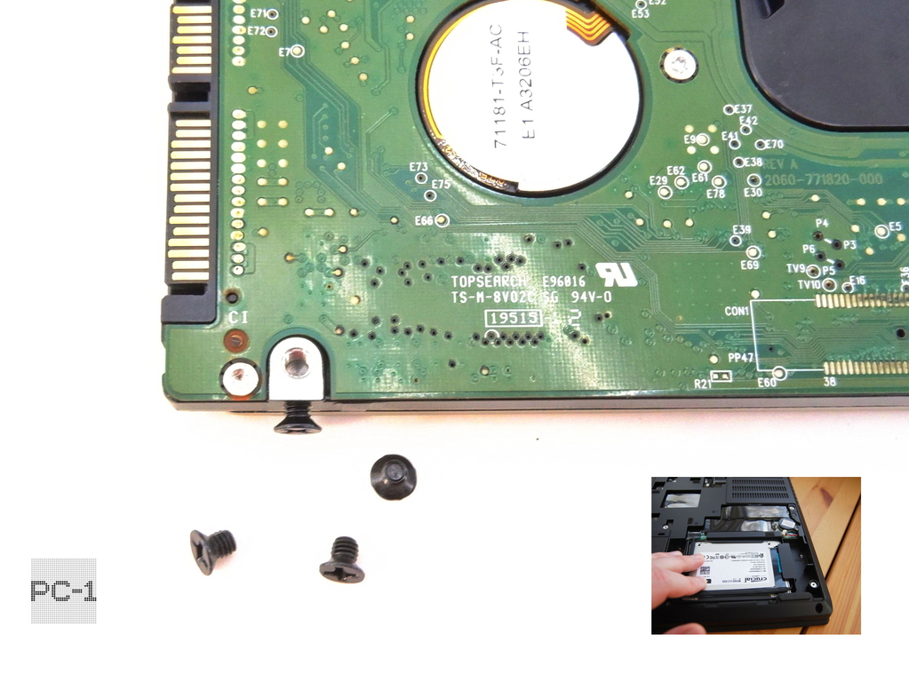 Винты M3x4 10шт для серверных корзин 2.5 DELL HP - Pic n 300074