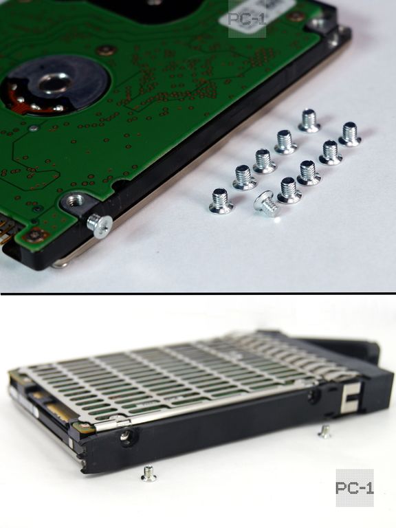 Винты M3x4 10шт для серверных корзин 2.5 DELL HP - Pic n 300074