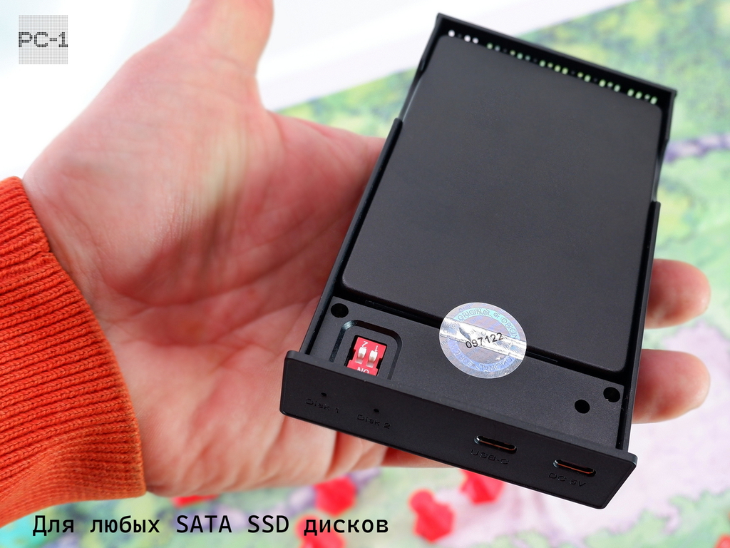 Внешний Жесткий диск 4TB SSD 2,5" USB Type-С RAID-0 Массив. Питания от USB. Алюминиевый корпус. Качество, скорость, надёжность! - Pic n 311041