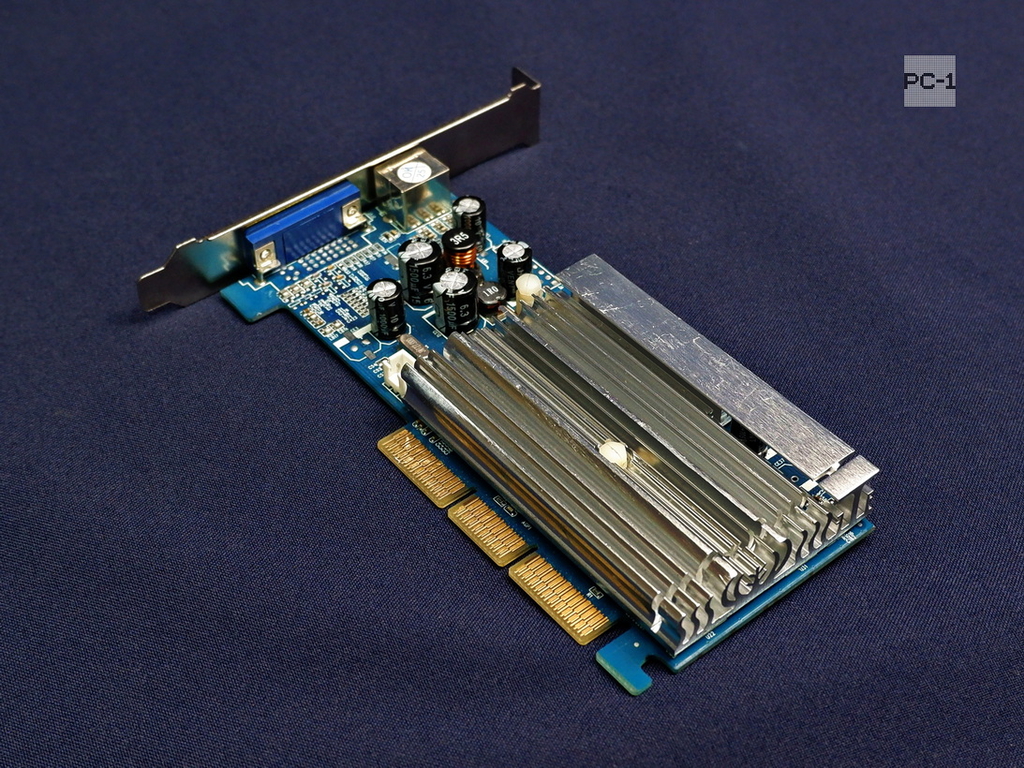 128MB Видеокарта AGP BFG 3D Fuzion 3DFR4000 GeForce MX4000 64-bit DDR AGP 4X/8X Video Card Пассивное охлаждение - Pic n 80014