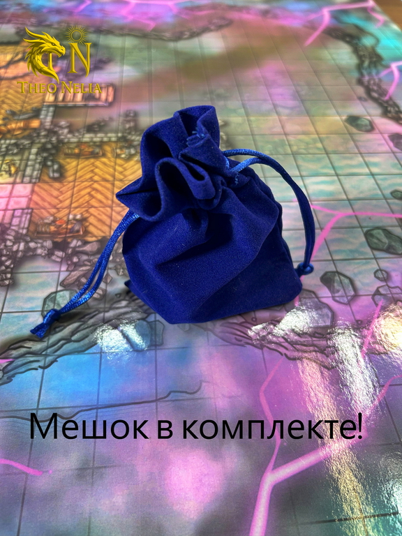 14шт Дайсы для НРИ «DnD D Emerald». Подземелья и драконы игральные кости 7+7. Кубики для ДнД изумрудные, атрибуты мастера ДнД. - Pic n 311048