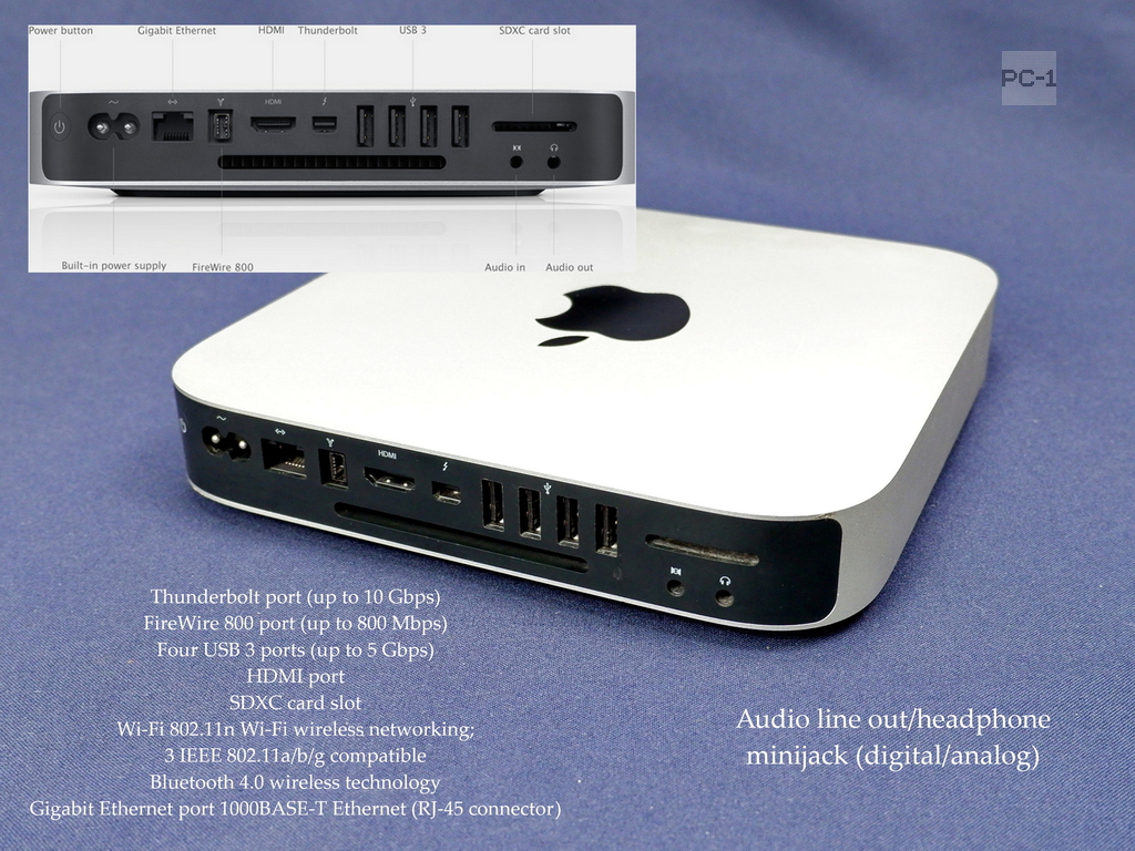 Мини ПК Apple Mac Mini Late 2012 г. A1347 Core i7 2.3Ггц, RAM 16Gb, (EMC 2570) MD388LL/A, intel graphics 4000 1536mb, HDD 1Tb, Серийный c07k50ukdwym - Pic n 311049
