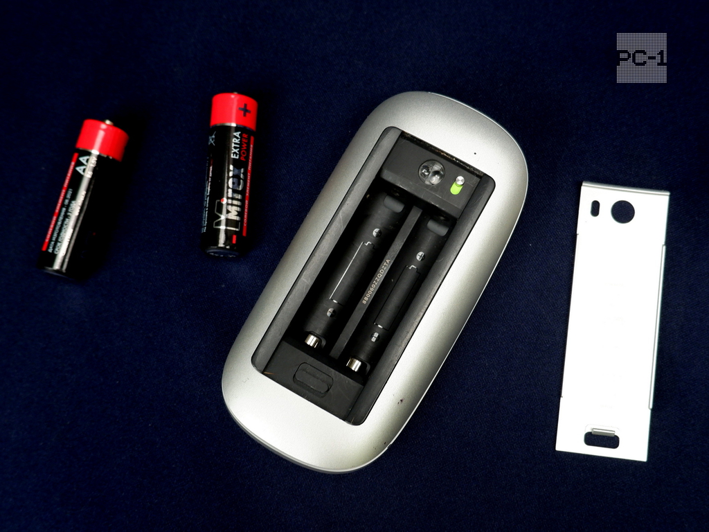 Мышь Apple A1296 Magic Mouse 1 3VDC Wireless Bluetooth Mac White Silver - Pic n 126847