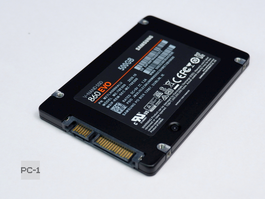 Твердотельный SSD накопитель 500ГБ 2.5" SATA Samsung 860 EVO MZ-76E500 6Gb/s V-NAND 3bit-MLC mz7lh500halu жесткий диск 7мм для ПК, ноутбука  - Pic n 299642