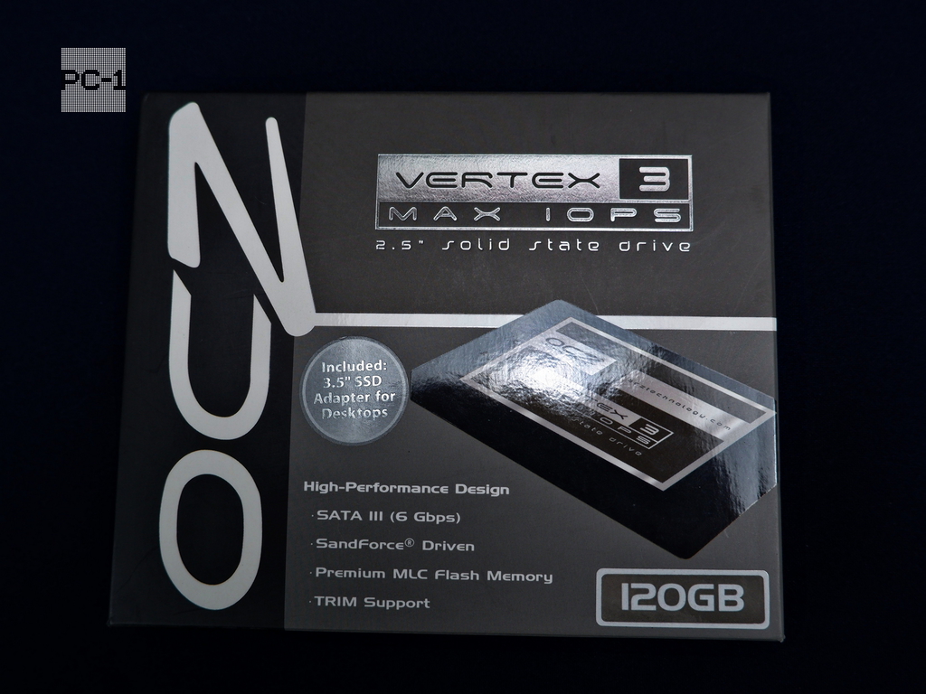 Твердотельный SSD накопитель 120ГБ 2.5" SATA 6Gb/s OCZ Vertex 3 Max IOPS VTX3MI-25SAT3-120G + Крепеж 2.5" в 3.5". Толщина жесткого диск - Pic n 269738