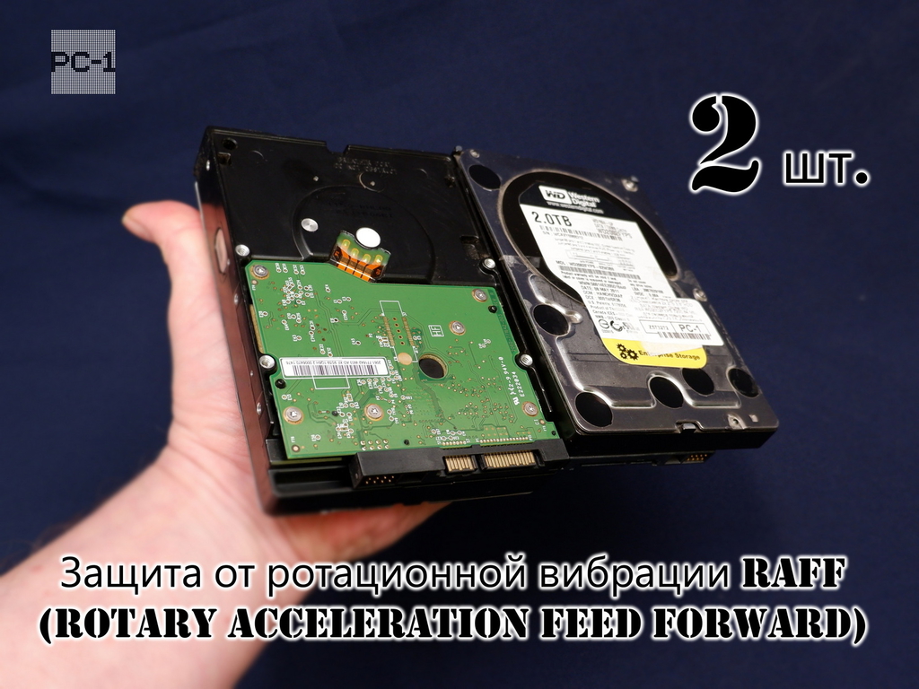 2 штуки!!! Жёсткие диски для RAID-массивов 2х 2Tb 3.5" HDD SATA Western Digital WD RE4 WD2002FYPS 7200 64 Mb, для сервера повышенной надёжности - Pic n 278279