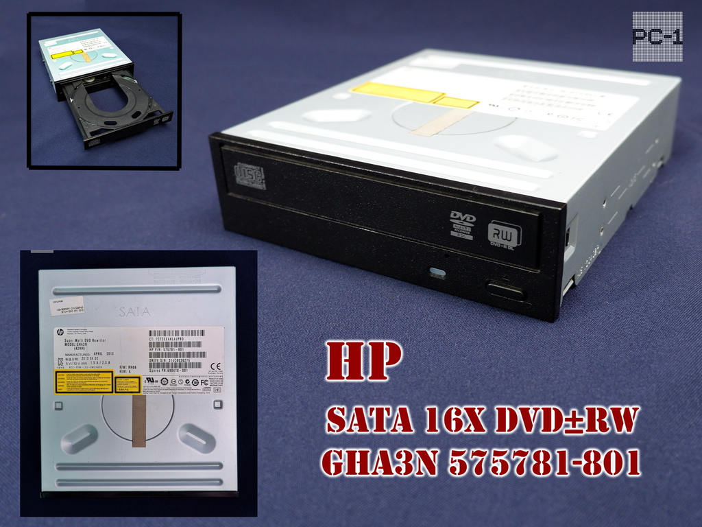 Оптический привод ПК SATA DVD±RW HP Holtek GHA3N 575781-801 Lightscribe For HP Business Desktops HP rp5000 HP Z-Workstations 7CTCEEAKL4JPBO 690418-001 - Pic n 311074