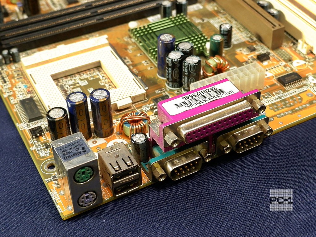 Легенда! Материнская плата ПК ASUS TUSL2-C Socket 370 TUSL2-C/ 533/ WOA/ 6P1C-UAG. Топовая плата для разгона Coppermine и Tualatin - Pic n 281423