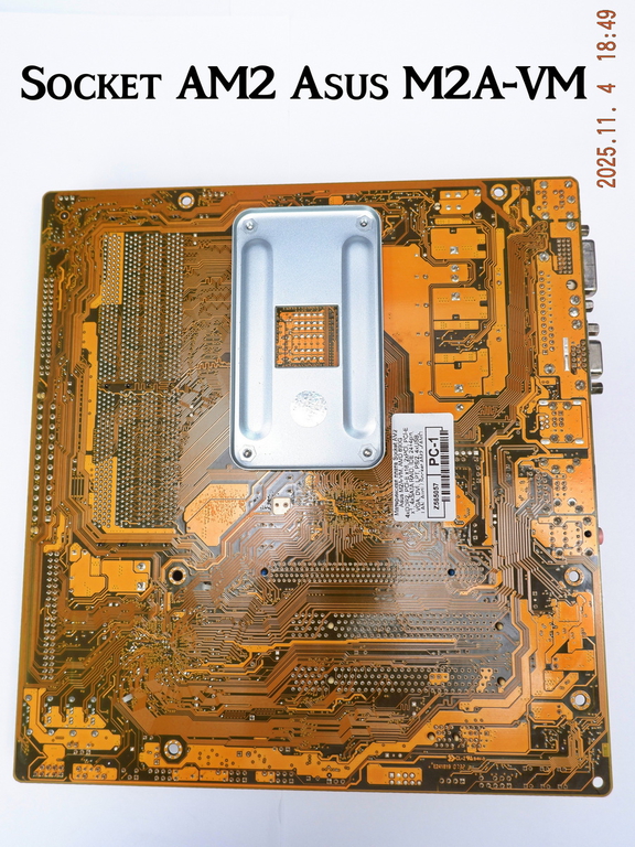 Материнская плата Socket AM2 Asus M2A-VM, AMD 690G 4xDDR2, PCI-E x16, 2xPCI, PCI-E x1, 4xSATA RAID, IDE 24+4pin, VGA, DVI, LPT, PS/2, 4xUSB, LAN, Audi - Pic n 269333
