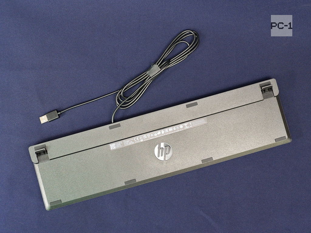 Только Английская раскладка!!! Механическая USB Клавиатура HP Wired Desktop 320K HSA-P010K / TPA-D0032K P/N L96909-031 CN L95712-031  - Pic n 311082