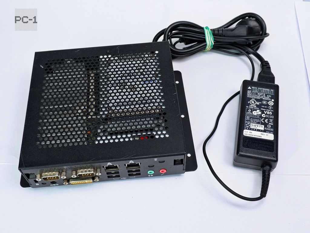 Мини ПК AOpen Digital Engine DE2700, Intel Atom N270 (1.60GHz), DDR2 2Gb, HDD 250Gb, Интерфейсы: 2xCOM, DVI-I, 4xUSB 2.0, 2xLAN, Sound, Mic. Windows 7 - Pic n 306399