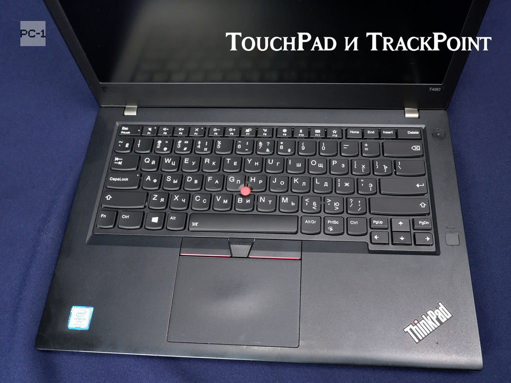 Неубиваемый Ноутбук 14 IPS FHD Lenovo ThinkPad T480 (SL10Q67064) i5-8350U 1.7-3.6Ghz, 8GB, 256GB NVMe, Intel Graphics 620, Type-C USB3.1, кардридер, W - Pic n 311087