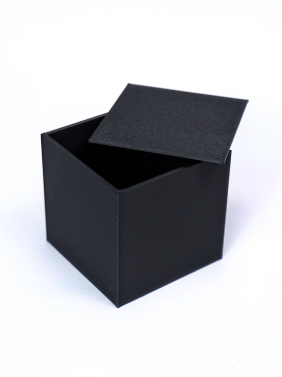 Черный Куб. Размер 6х6х6см. Подставка под товар. Торговое оборудование для бутиков, выкладка товара на витрину. - Pic n 310307