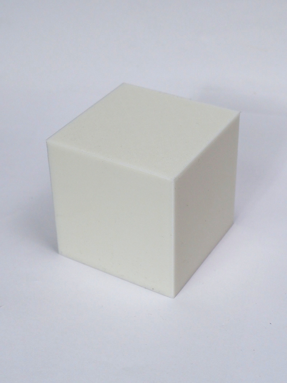 Белый Куб. Размер 6х6х6см. Подставка под товар. Торговое оборудование для бутиков, выкладка товара на витрину. - Pic n 310308