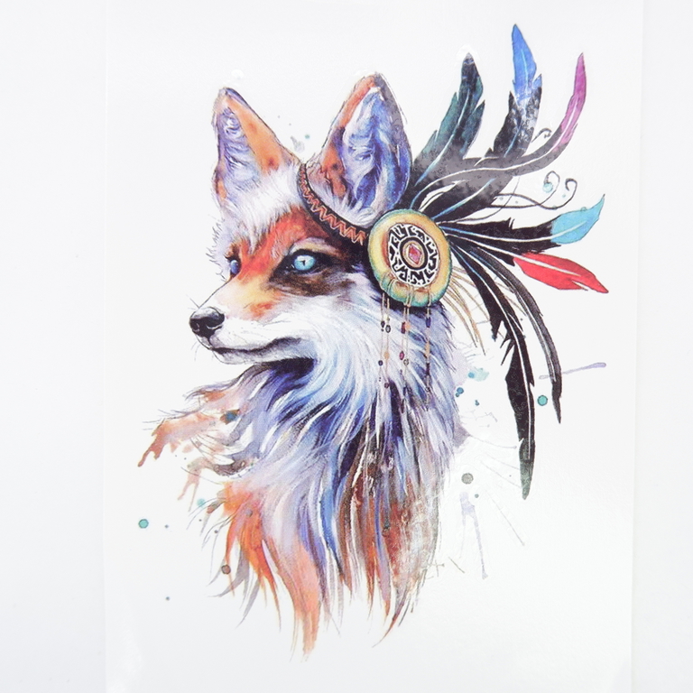 4шт. Тату Ловец снов, Роза Харадзюку, Кицунэ лисица, Год Змеи 2025. Переводные временные татуировки водостойкие, яркие, качественные!  - Pic n 311096