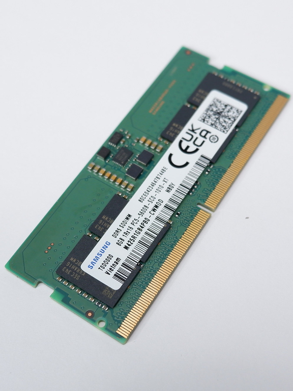 Модуль памяти DDR5 8GB Samsung Sodimm 5600мгц 44800Мб/с Тайминги: 46-46-46 1,1В M425R1GB4PB0-cwmod для ноутбука - Pic n 311098