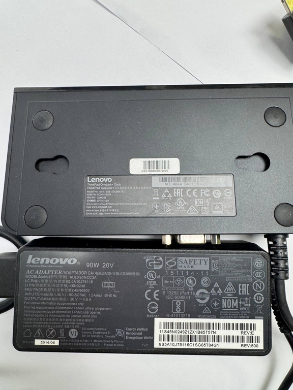 Док-станция Lenovo thinkpad onelink+ - Pic n 311108