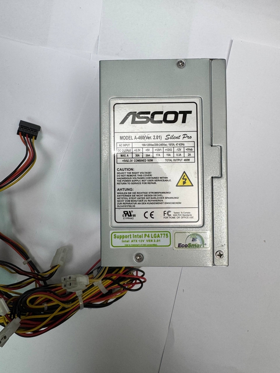 Блок питания для ПК Ascot 460W - Pic n 311110