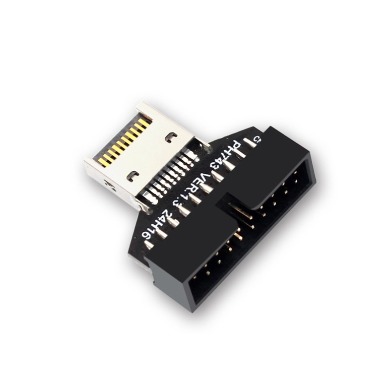 USB 3.2 Gen2 Front Panel Header to USB 3.0 19 Pin Header Converter - Pic n 311151