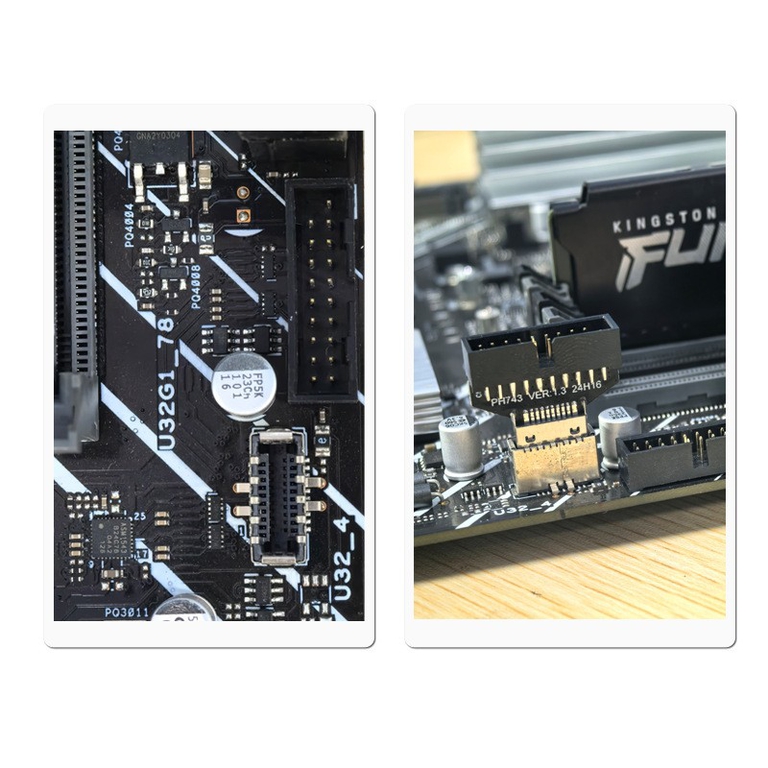 USB 3.2 Gen2 Front Panel Header to USB 3.0 19 Pin Header Converter - Pic n 311151