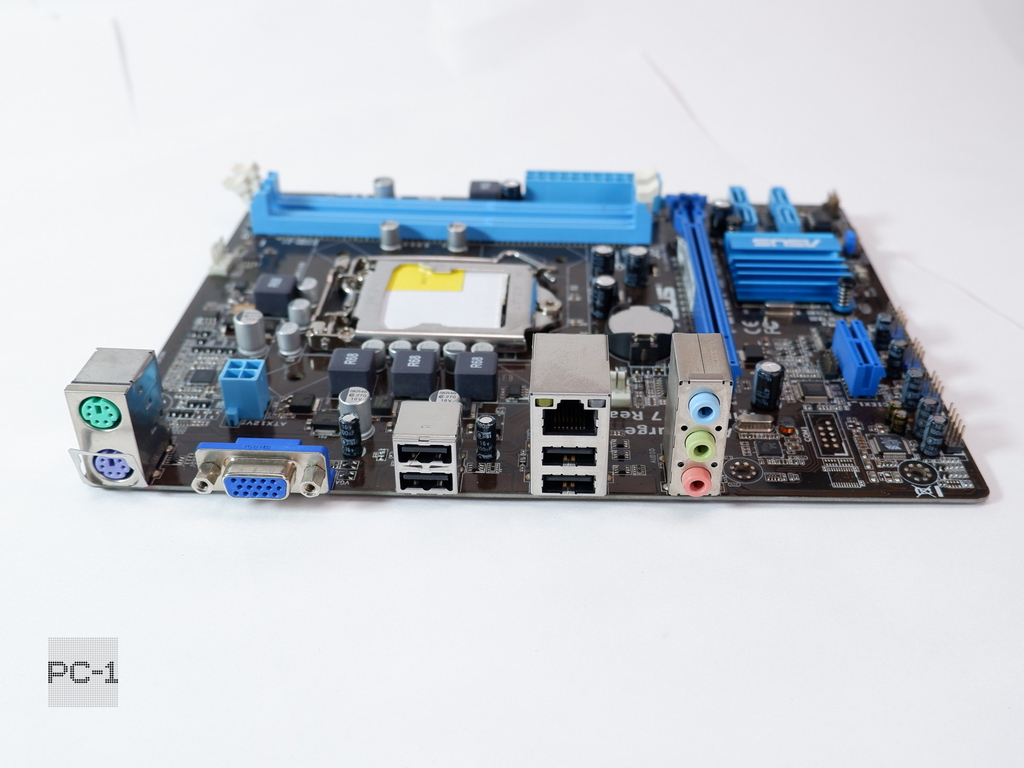 Материнская плата LGA 1155 ASUS PBH61-M LX3 Intel H61 DDR3 PCI Express ATA 6 ГБ/с Realtek 8111F 1000 Мбит/с 7.1CH RJ45 (LAN), VGA (D-Sub), microATX - Pic n 311121