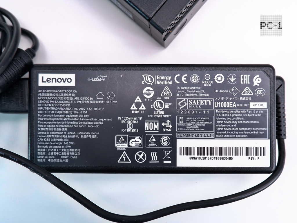 Рабочая станция Lenovo ThinkStation P320 Tiny Mini PC 30C2001XRU Intel Core i7 7700T 2900MHz, DDR4 16 ГБ, SSD 512 ГБ, nVidia Quadro P600 2GB, Gigabit  - Pic n 311172