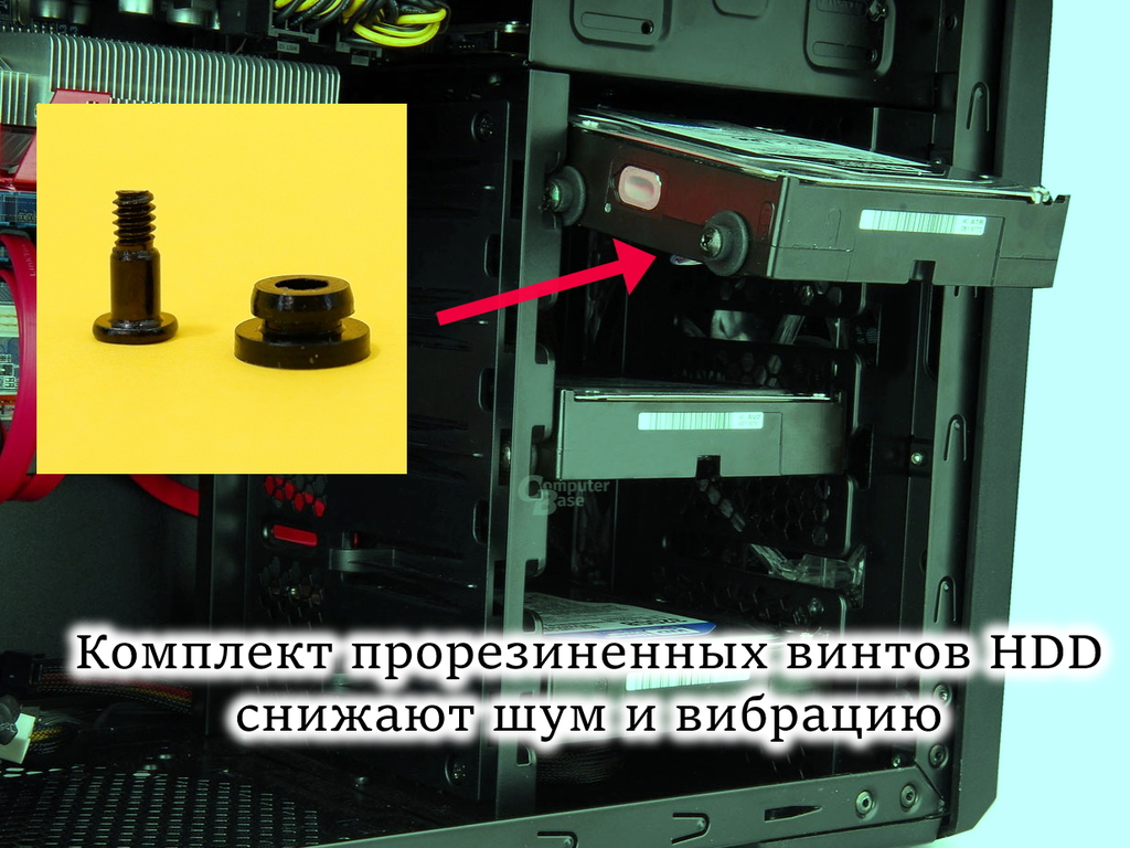 6+10шт Антивибрационные винты для жесткого диска 2,5 дюйма SSD и HDD в корпус ПК, прорезиненный болт с демпферными шайбами, снижает шум и вибрацию G14 - Pic n 311195
