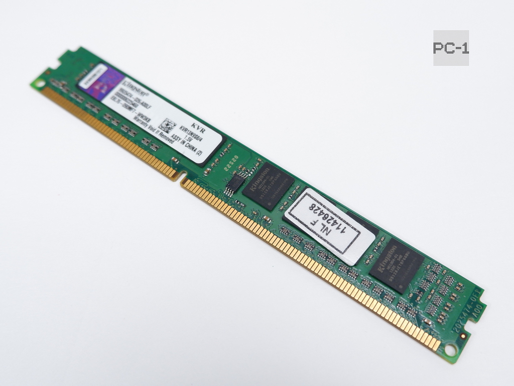 Оперативная память DDR3 8Gb (Kit 2шт. 4+4Gb) Kingston KVR13N9S8/4 PC3 10600МБ/с 1333МГц 1,5В Тайминги 9 контактов 240 чипов 8шт односторонняя - Pic n 244041