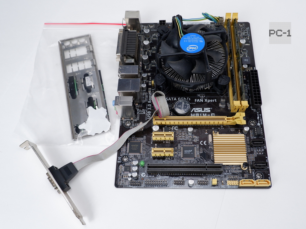 Комплект «Компактная рабочая станция Haswell» Asus LGA 1150 HB1M-C + Intel Core i3-4360 + 8 ГБ Kingston DDR3 это полностью готовое к сборке ядро для  - Pic n 311160