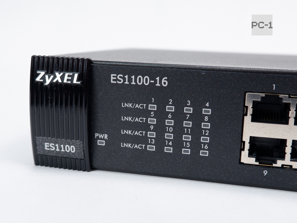 Zyxel ES-1100-16 — неуправляемый коммутатор с 16 портами 10/100 Мбит/с Ethernet, металлический корпус, пассивная система охлаждения, встроенный блок п - Pic n 273056