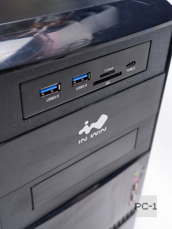 Кардридер USB3.0, Type-C (USB-C), TF SD карт в корпус ПК в отсек 5,25 дюйма. Полный комплект, сунул в комп -работает! - Pic n 311222