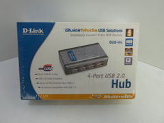 USB-хаб Dlink 4port usb 2.0 новый в уапковке - Pic n 249763