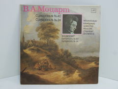 Пластинка Моцарт Симфонии №40 и №24