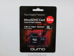 Карта памяти microSD 32GB Qumo